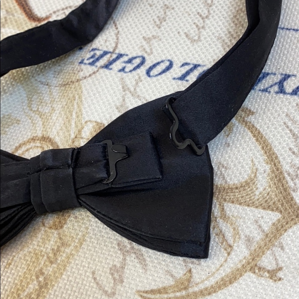 100% Silk Men’s Adjustable Bow Tie - Picture 6 of 6